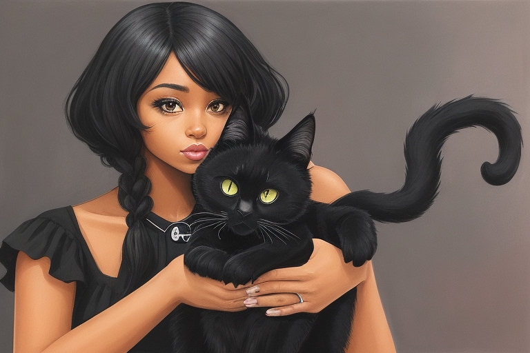 Default_Black_cat_with_a_black_girl_0.jpg