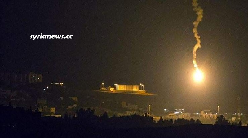 Israel Bombs Southern Damascus on Orthodox Christmas Eve.jpg