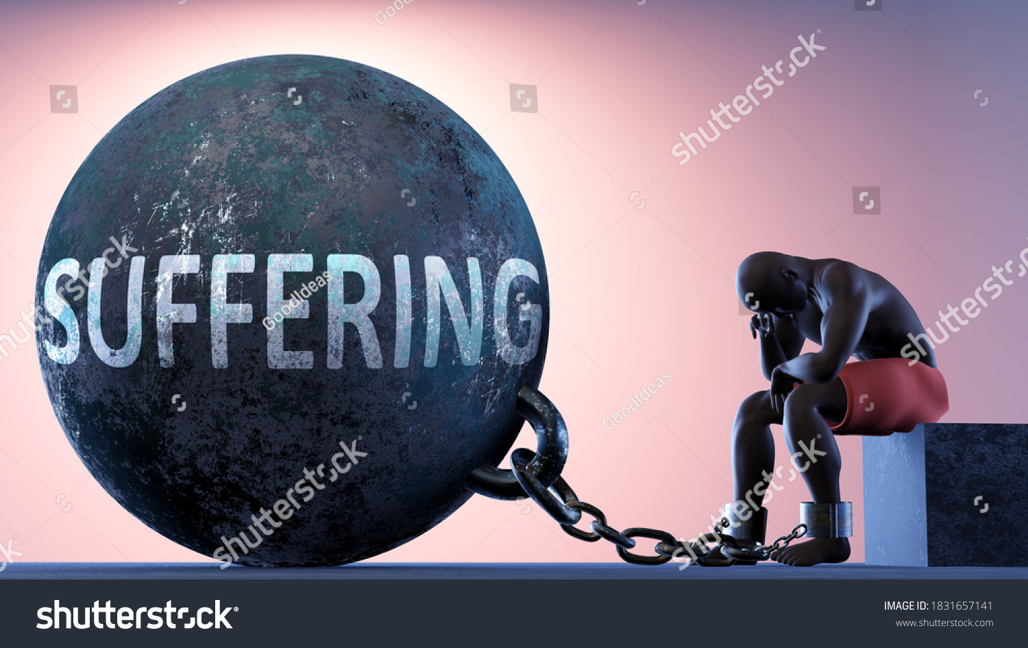 stock-photo-suffering-as-a-heavy-weight-in-life-symbolized-by-a-person-in-chains-attached-to-a-prisoner-ball-1831657141.jpg