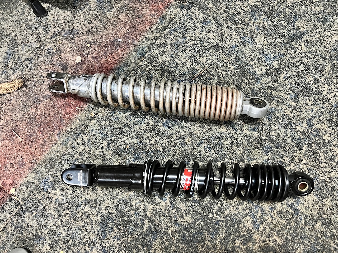 Kymco vs YSS rear shocks