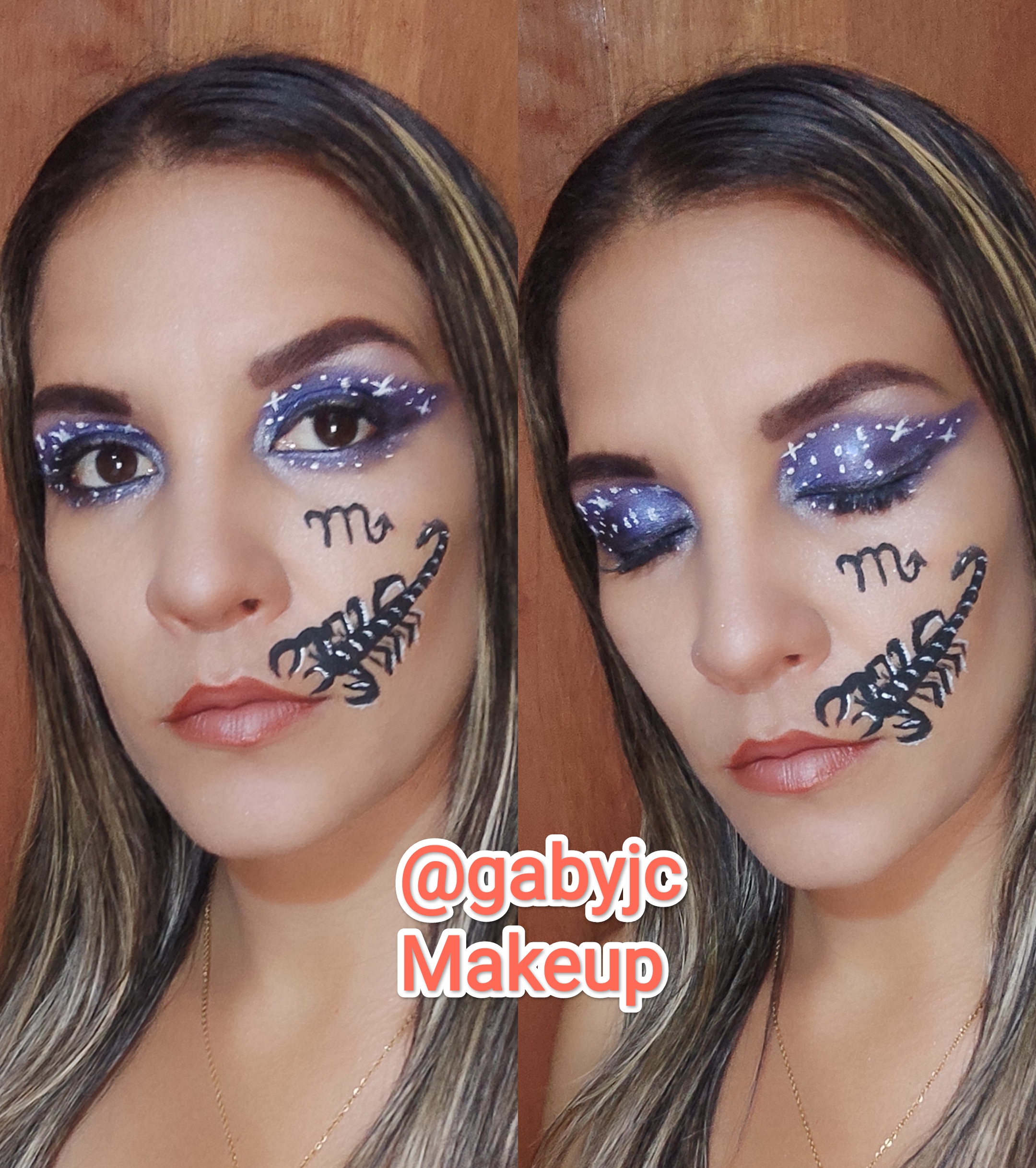 Esp/Eng] Maquillaje inspirado en mi Signo zodiacal Escorpion ?Makeup  inspired by my zodiac sign Scorpio — Hive