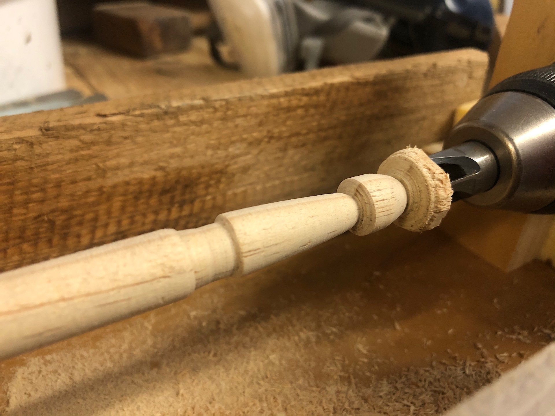 Turning a Blackfish float