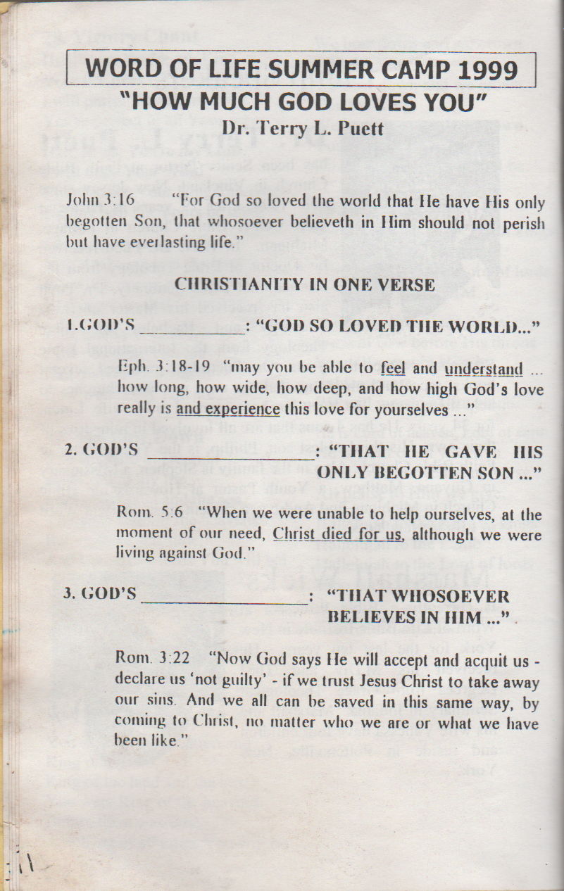 1999-07-25 - Sunday - West Coast Camp Quiet Time, Joey Arnold age 14, est date, most likely last week of July-12.png