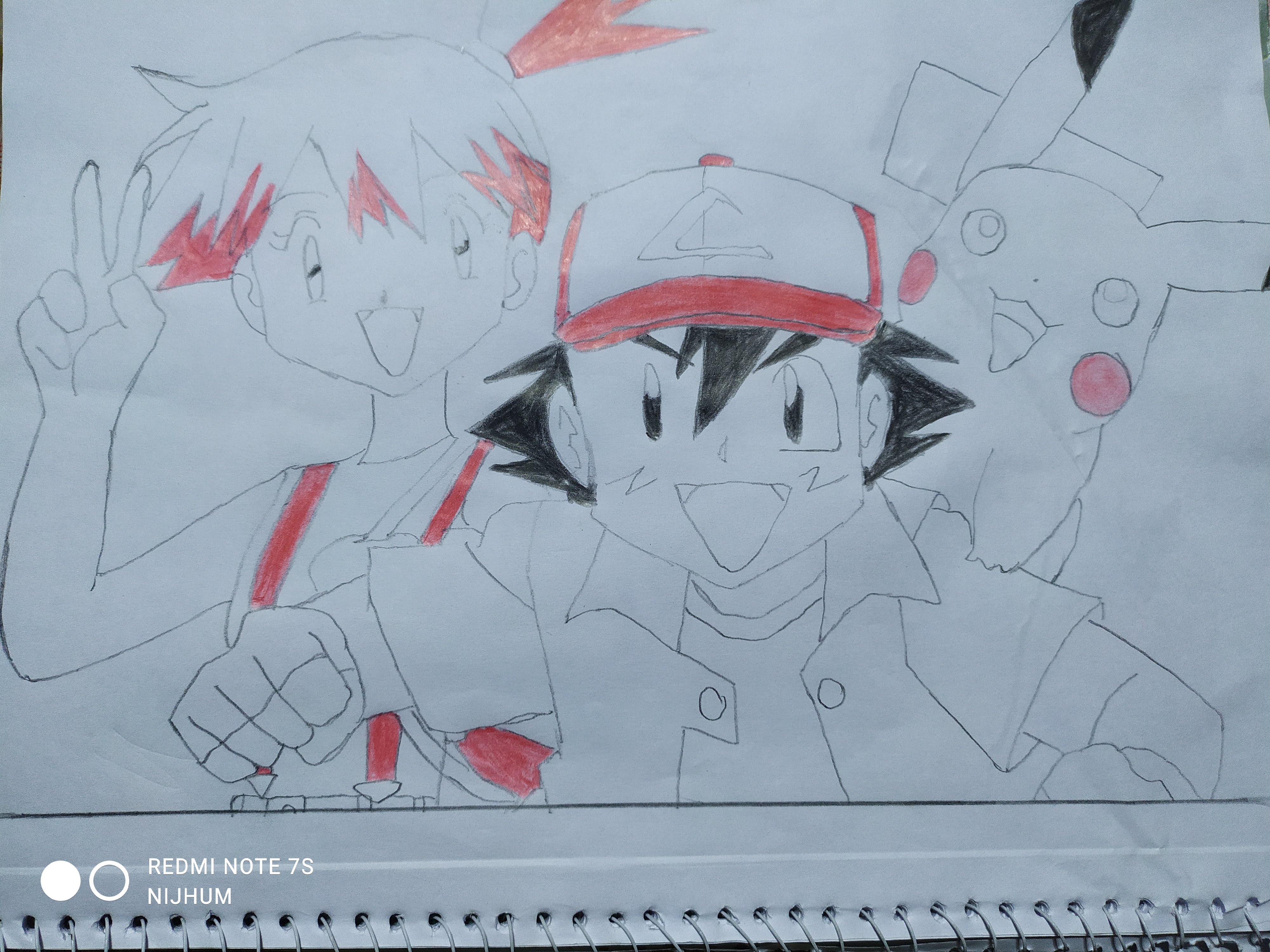 How to draw Ash and Pikachu | Pokémon | Pikachu and Ash step by step -  YouTube | Pikachu drawing, Pokemon drawings, Easy drawings