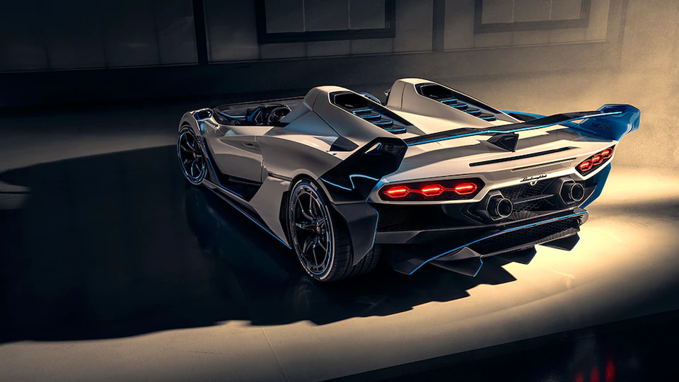 Lamborghini sc20 rear side