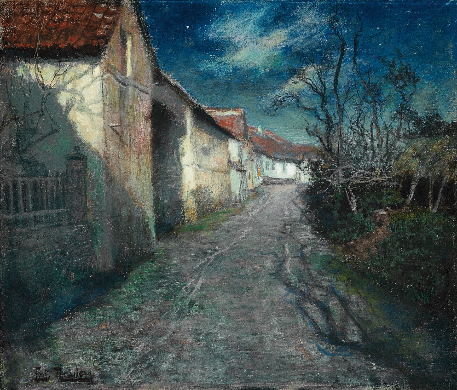 Frits_Thaulow_-_En_gate_i_måneskinn_-_A_street_in_moonlight.jpg