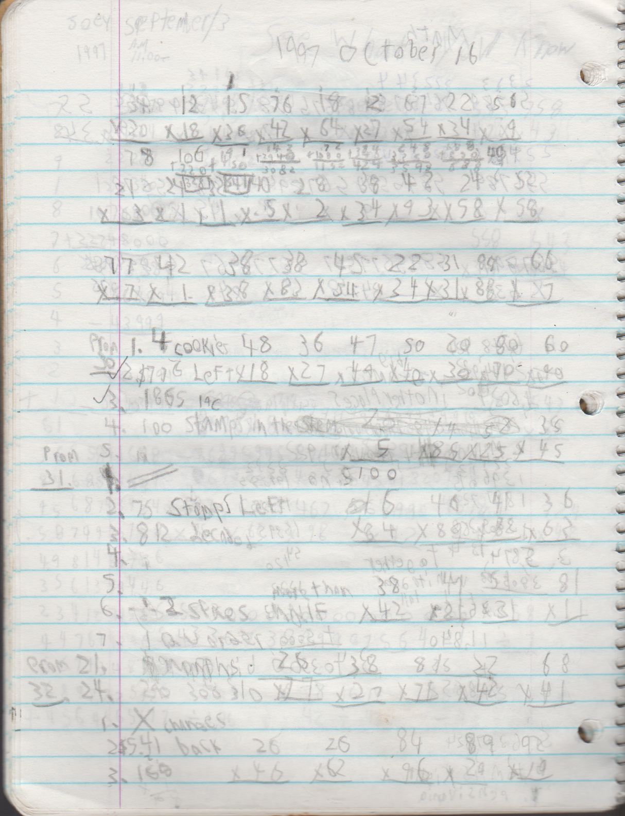 1996-08-18 - Saturday - 11 yr old Joey Arnold's School Book, dates through to 1998 apx, mostly 96, Writings, Drawings, Etc-026.png
