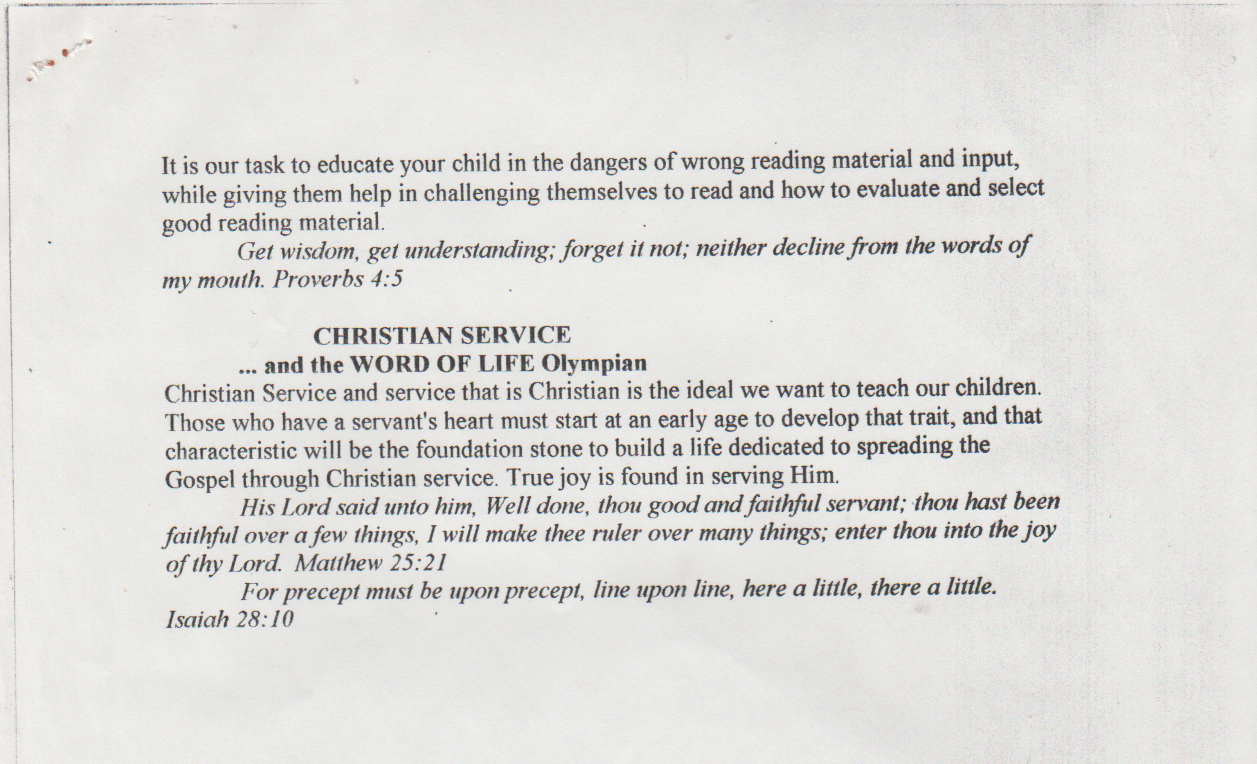 1998-09 - Tuesday - Word of Life Olympian club school year outline to May of 1999, my last year at Hillside Bible Church-4.png