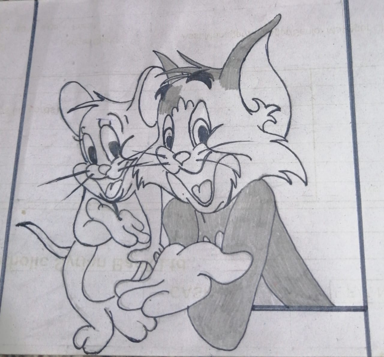 Tom Jerry Drawing | TikTok