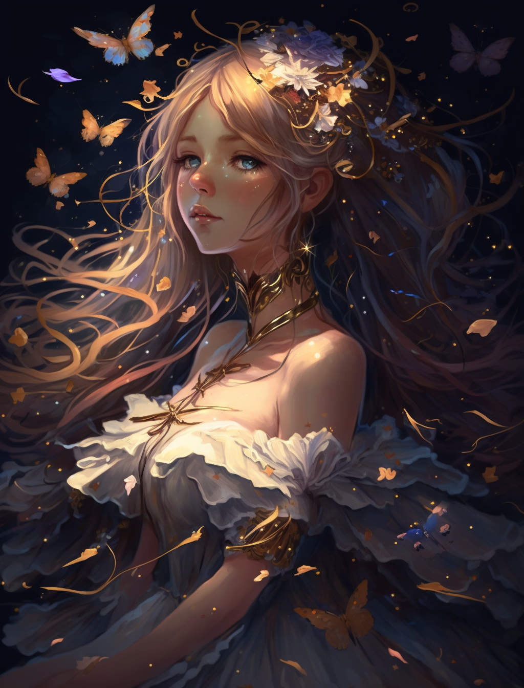 grik_a_anime_woman_dancing_gold_jewellery_dress_messy_hair_cart_34e2f87c-736a-4d27-a01b-5f885ca5dfec.png