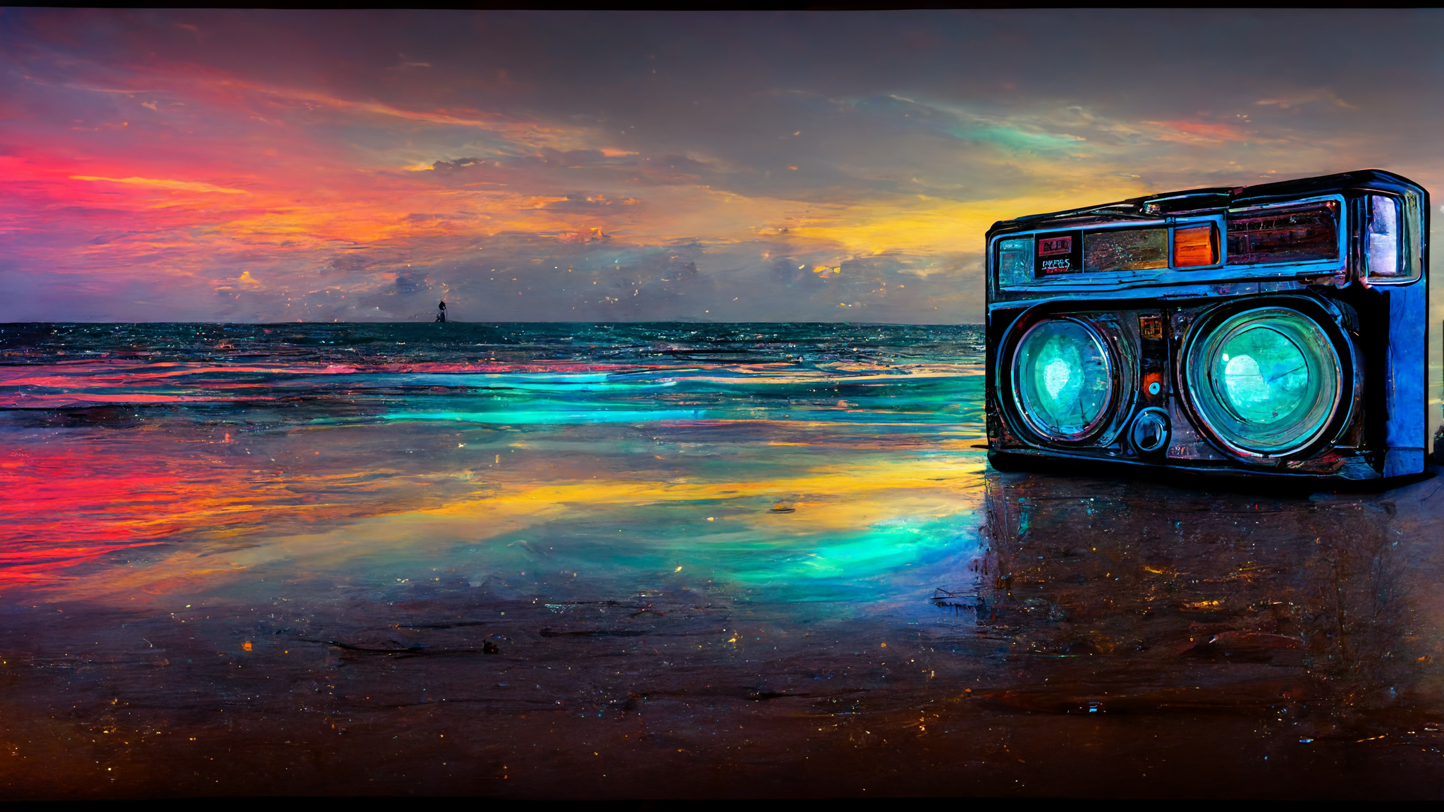 Clicksnbangs_1980s_boombox_reflective_chrome_photo_realistic_hi_ba61333e-b180-4896-8326-503ae2637d57.png