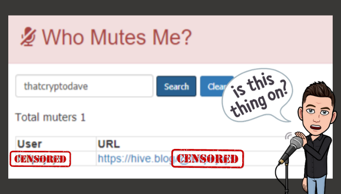 Muting on Hive Rising Star MusicForLife VIBES.png