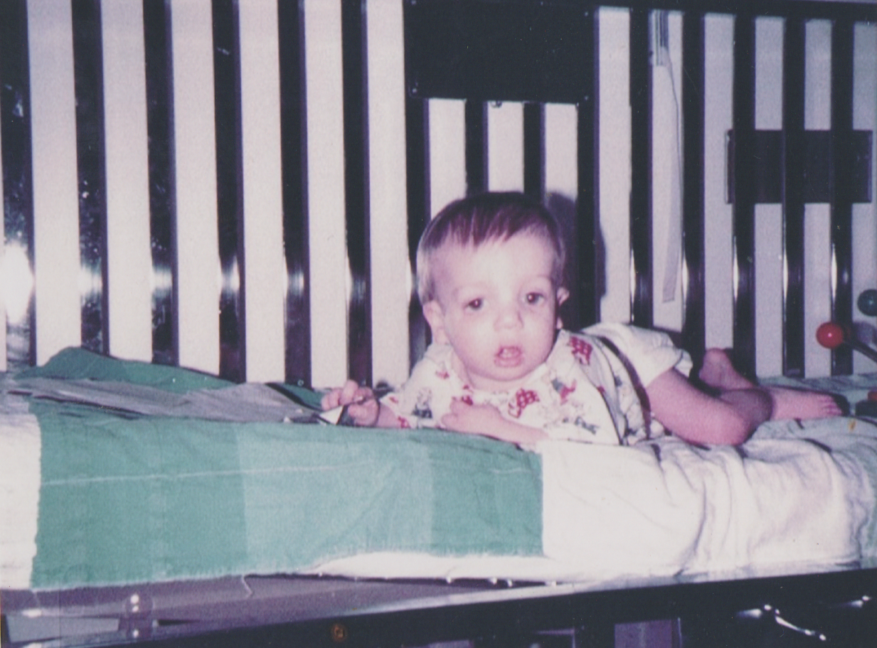 1982 maybe of baby Rick crawling.png