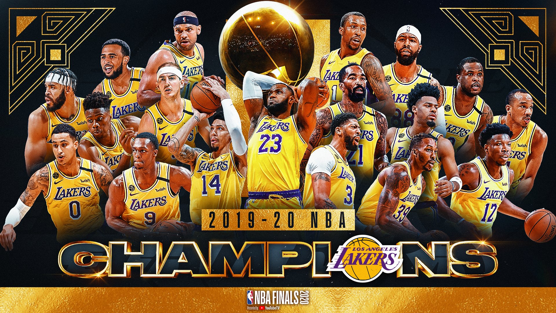 Los Angeles Lakers campeão da temporada 2019/20 da NBA - 11/10