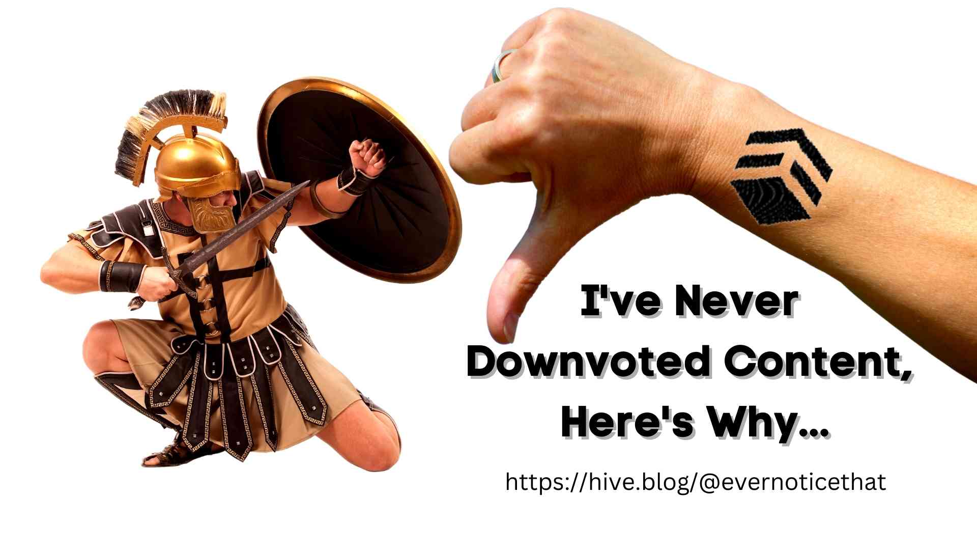 In Almost 6 Years on Hive, I've Never Downvoted Content - Here's Why... @EverNoticeThat httpshive.blog@evernoticethat.jpg