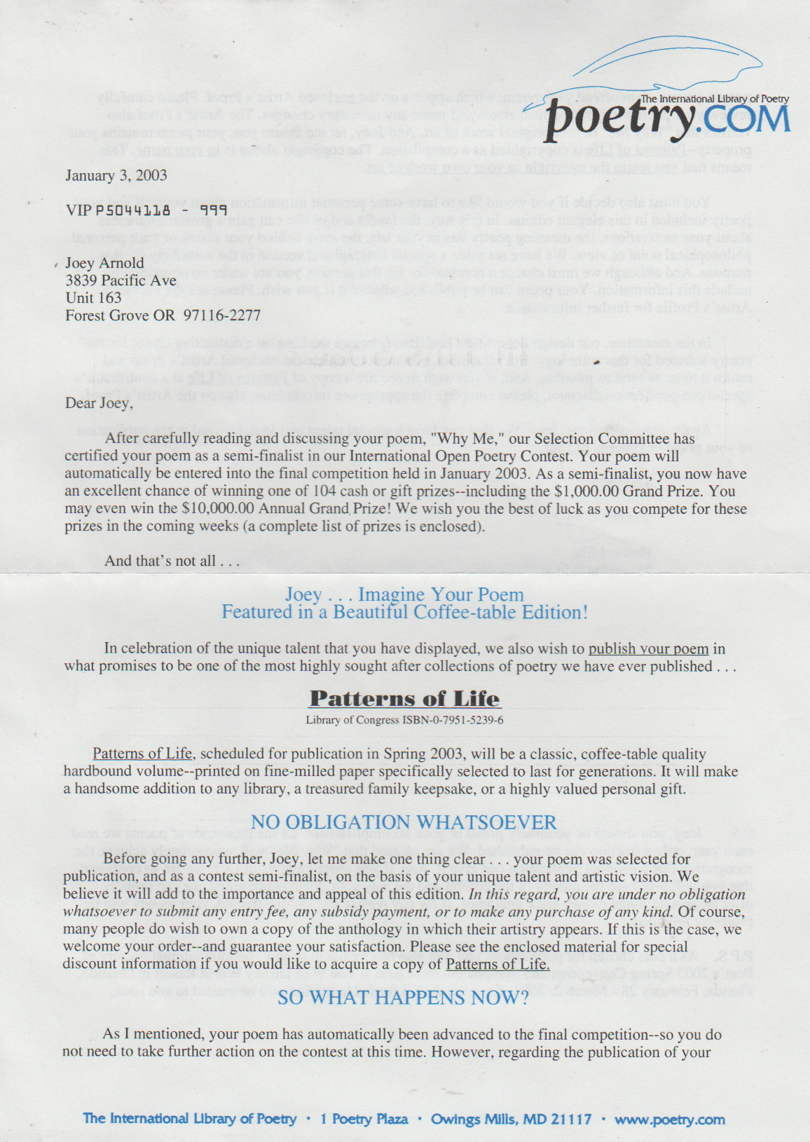 2003-01-03 - Poetry.com letter to me saying my poem made it to the semi-finals-02.png