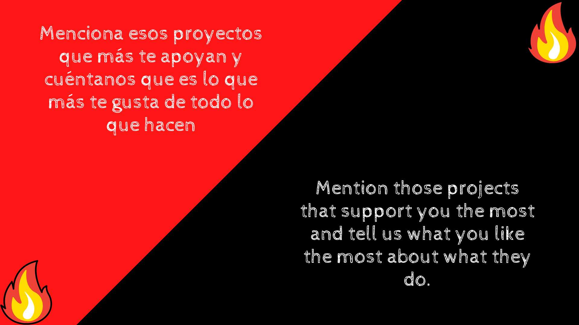 Menciona esos proyectos que más te apoyan y cuéntanos que es lo que más te gusta de todo lo que hacen.png