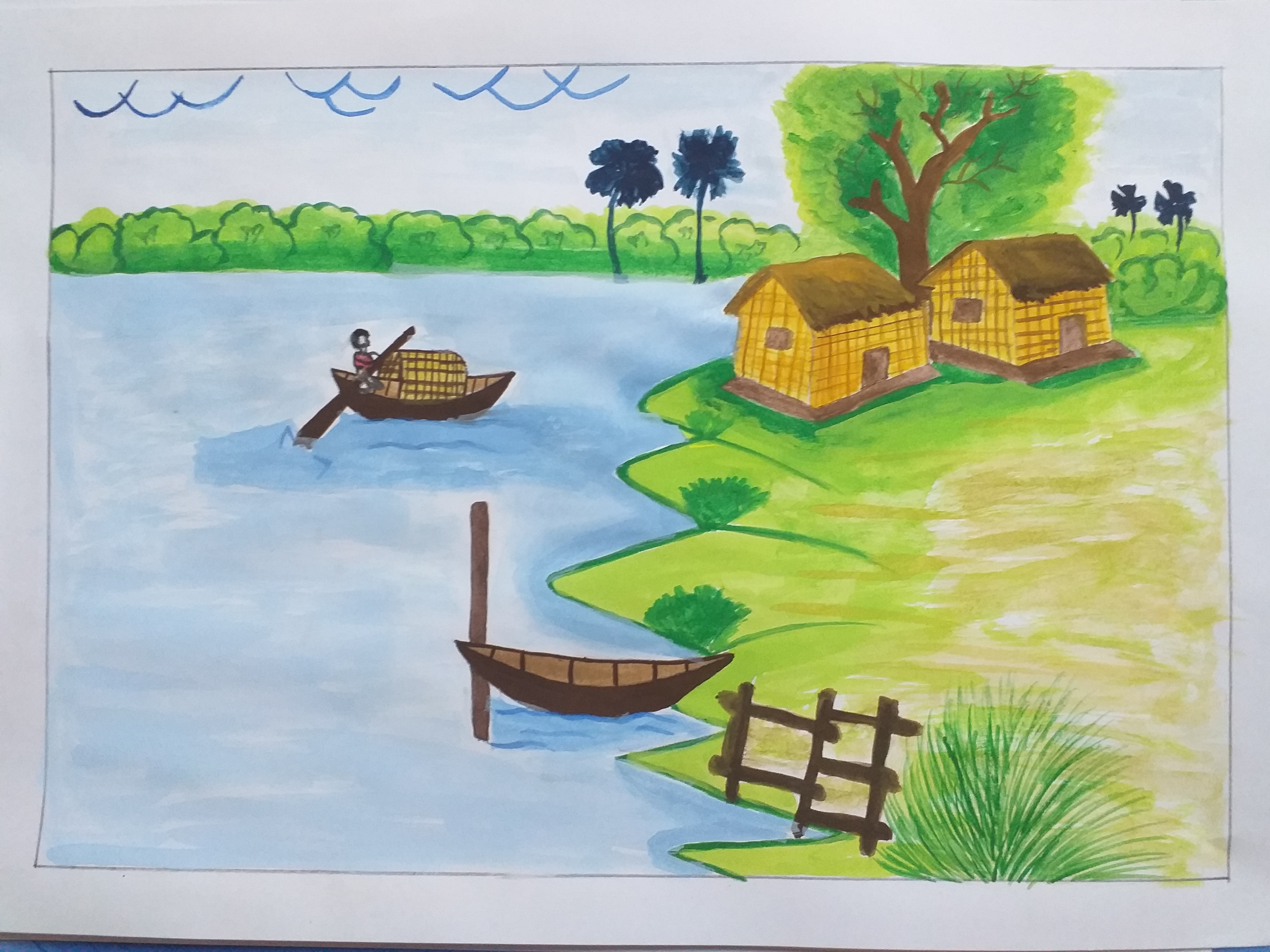 Best scenery drawing for kids video collection | MyHobbyClass.com-saigonsouth.com.vn