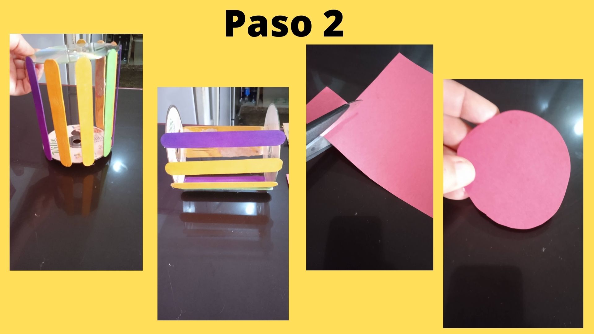 Cómo hacer un lindo florero con cd y paletas de colores (2).jpg