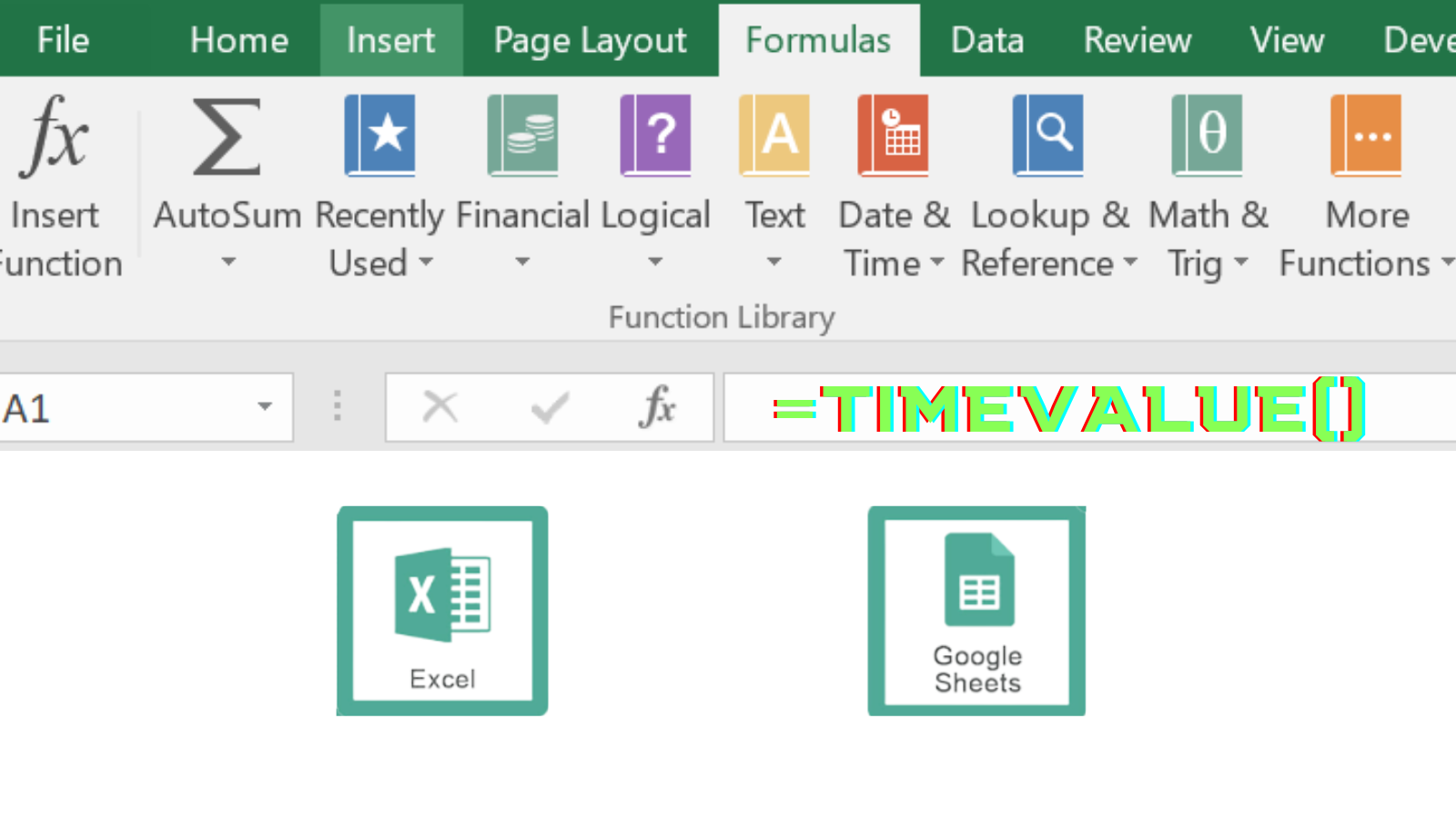 TIMEVALUE Function