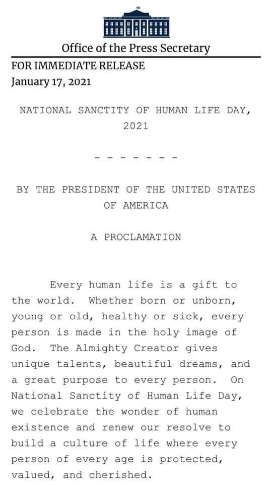 2021-01-17 - Sunday - National Sanctity of Human-Life Day - Er_ZgbEXcAMoaS0.jpeg
