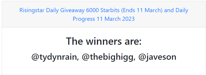 @supriya.gupta/risingstar-daily-giveaway-2500-starbits-ends-12-march-and-daily-progress-12-march-2023