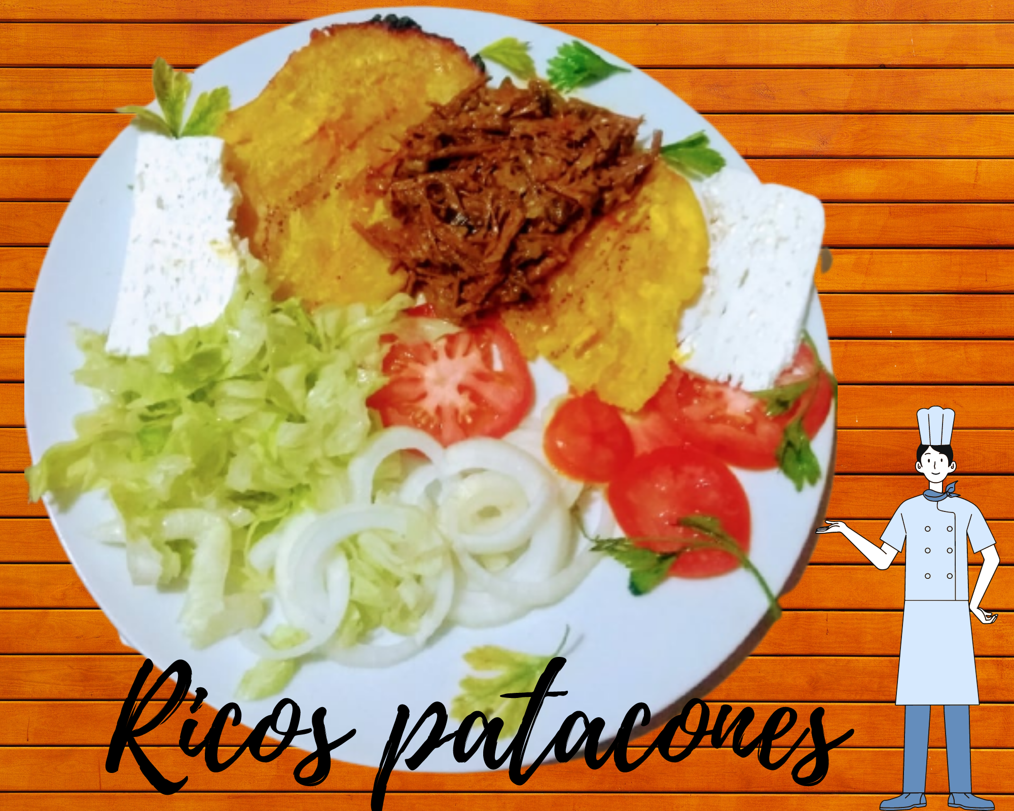 ESP-ENG] Deliciosa Comida Tradicional, Patacones Venezolanos//Delicious  Traditional Food, Patacones Venezolanos. — Hive
