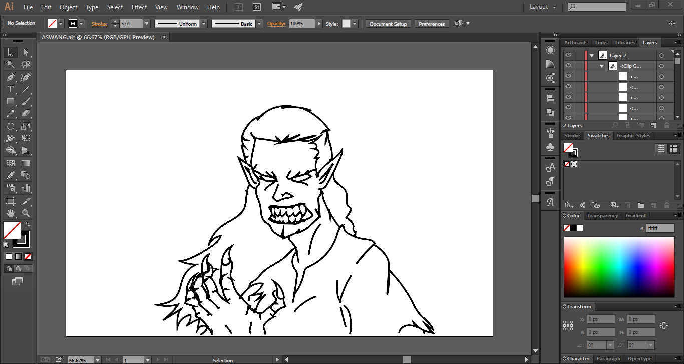 LINE ART  ASWANG.png