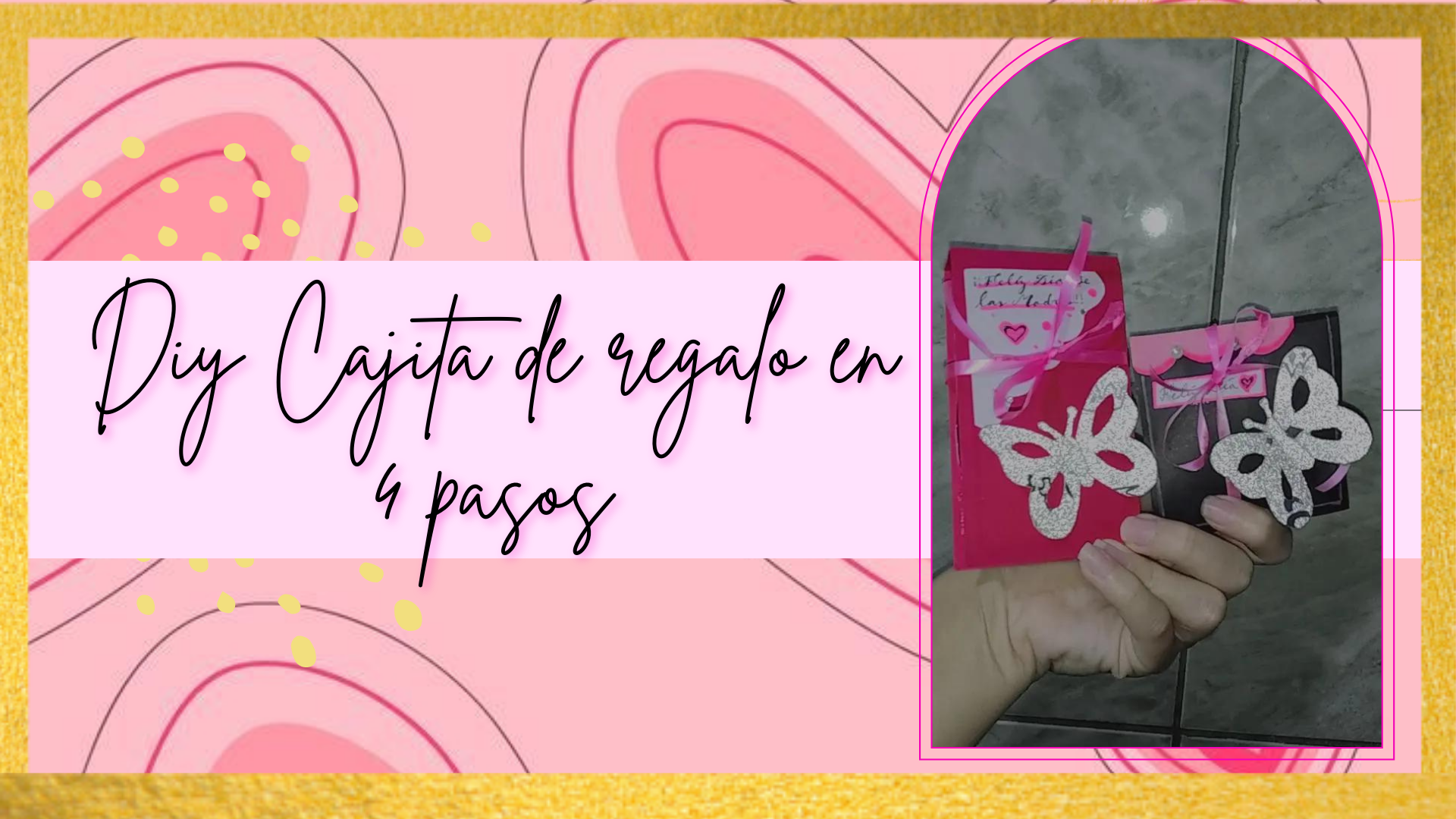 DIY Cómo hacer una caja de té de Scrapbooking