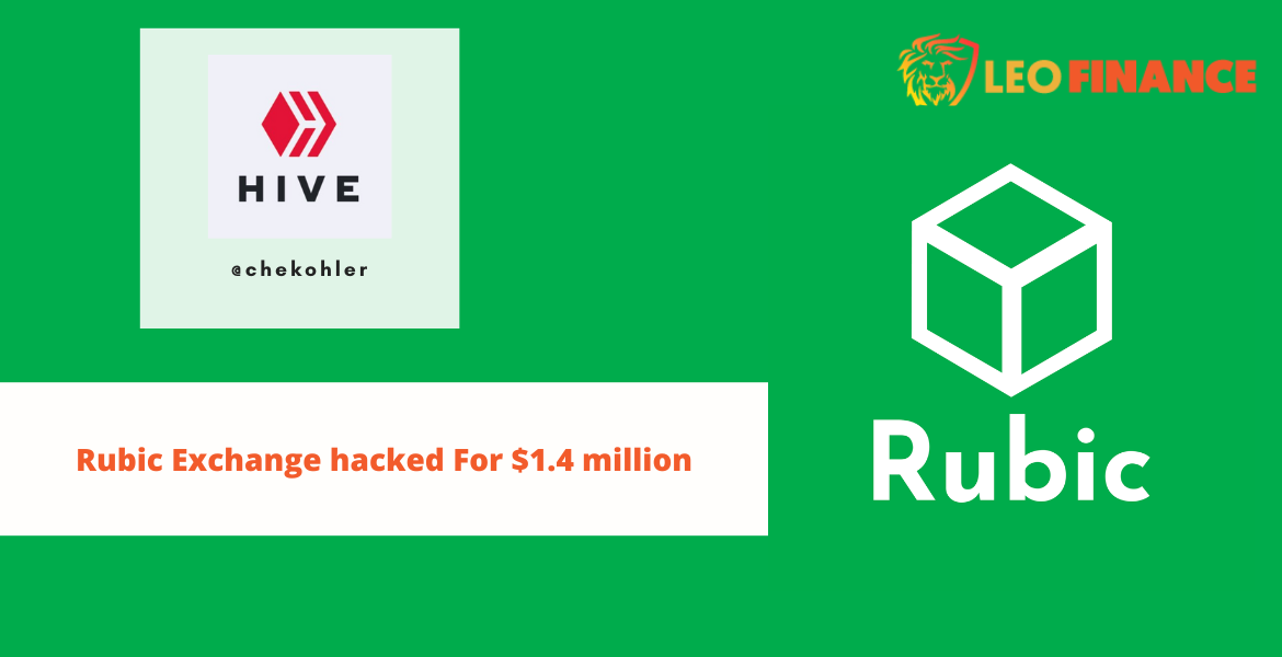 @chekohler/rubic-exchange-hacked-for-usd1-4-million