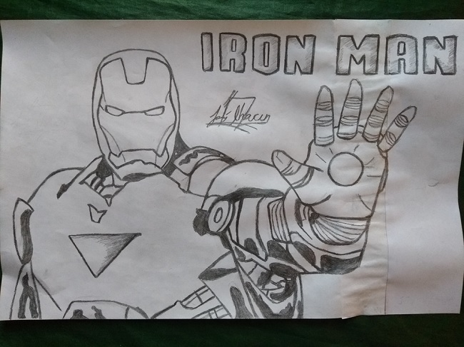 Iron Man #4 Sketch – Alex Ross Art
