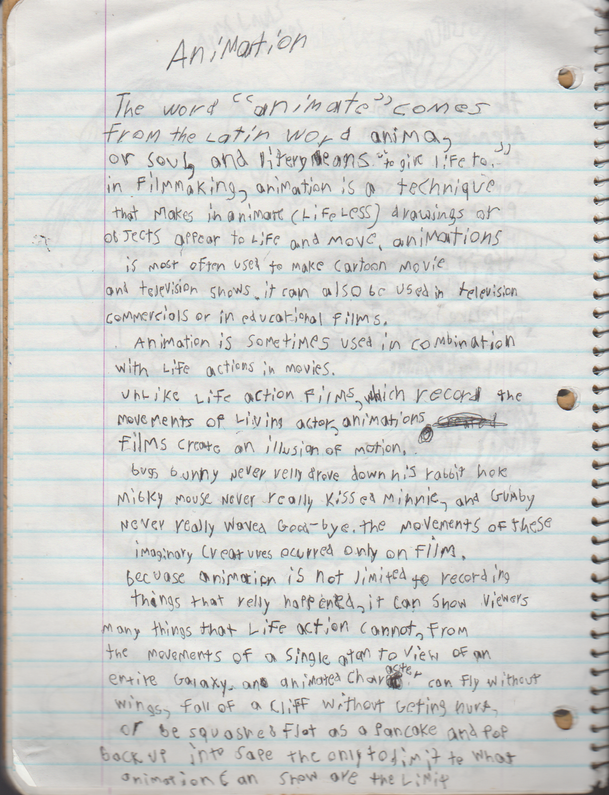 1996-08-18 - Saturday - 11 yr old Joey Arnold's School Book, dates through to 1998 apx, mostly 96, Writings, Drawings, Etc-008.png