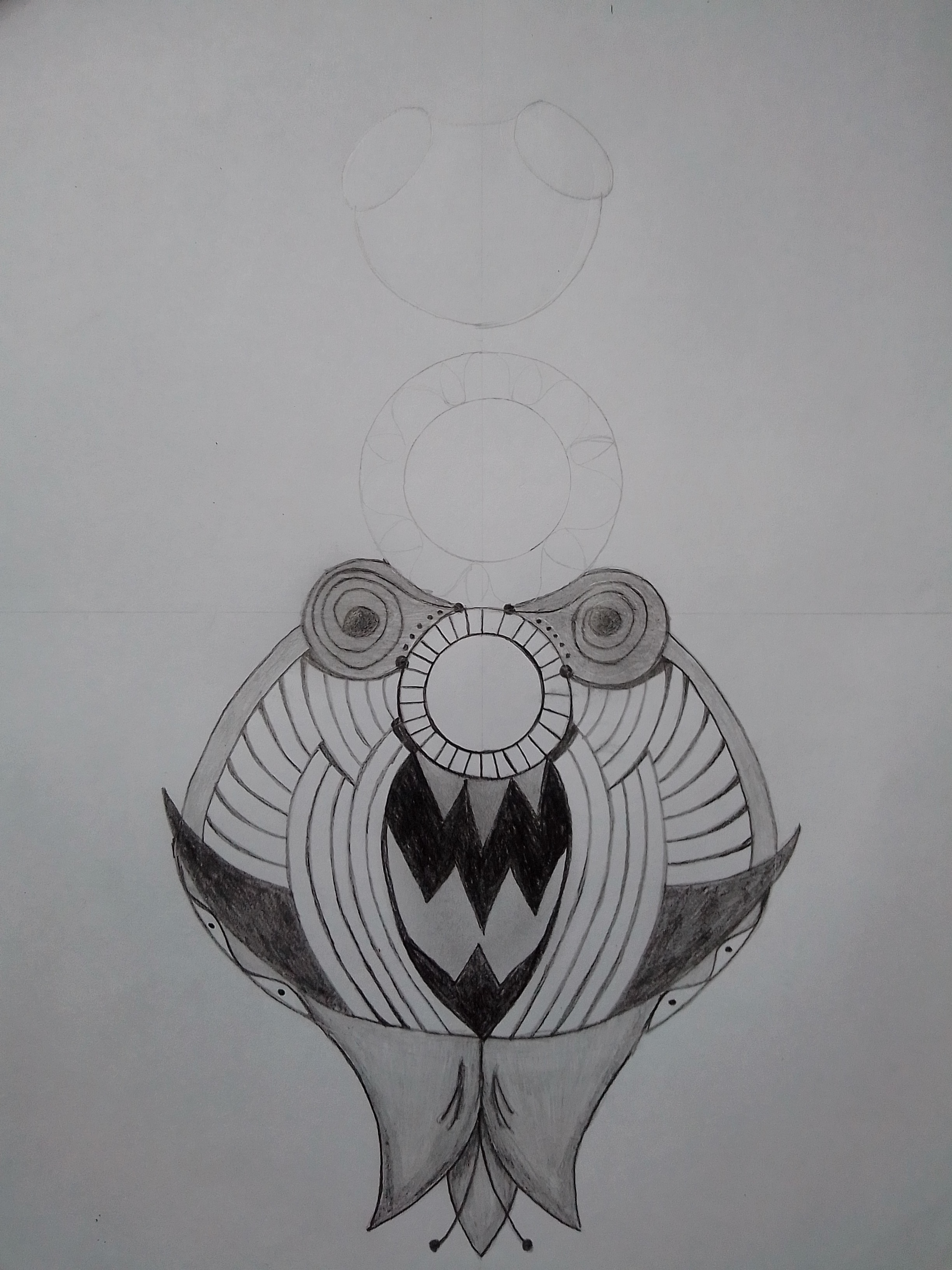 Yasmynlp-Pencil drawing. Animaltopia Series # 1 Bee- Step 4.jpg