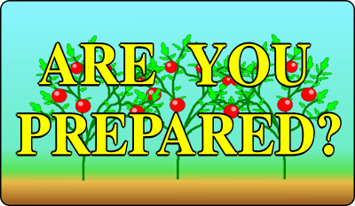 Are You Prepared - Tomato Bushes