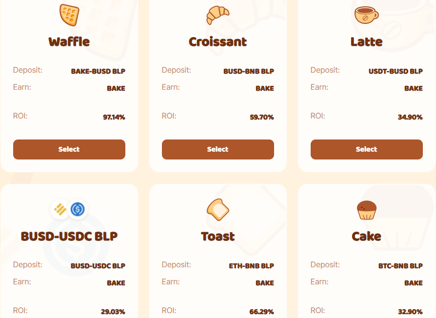 Stable Coin Bakery Swap