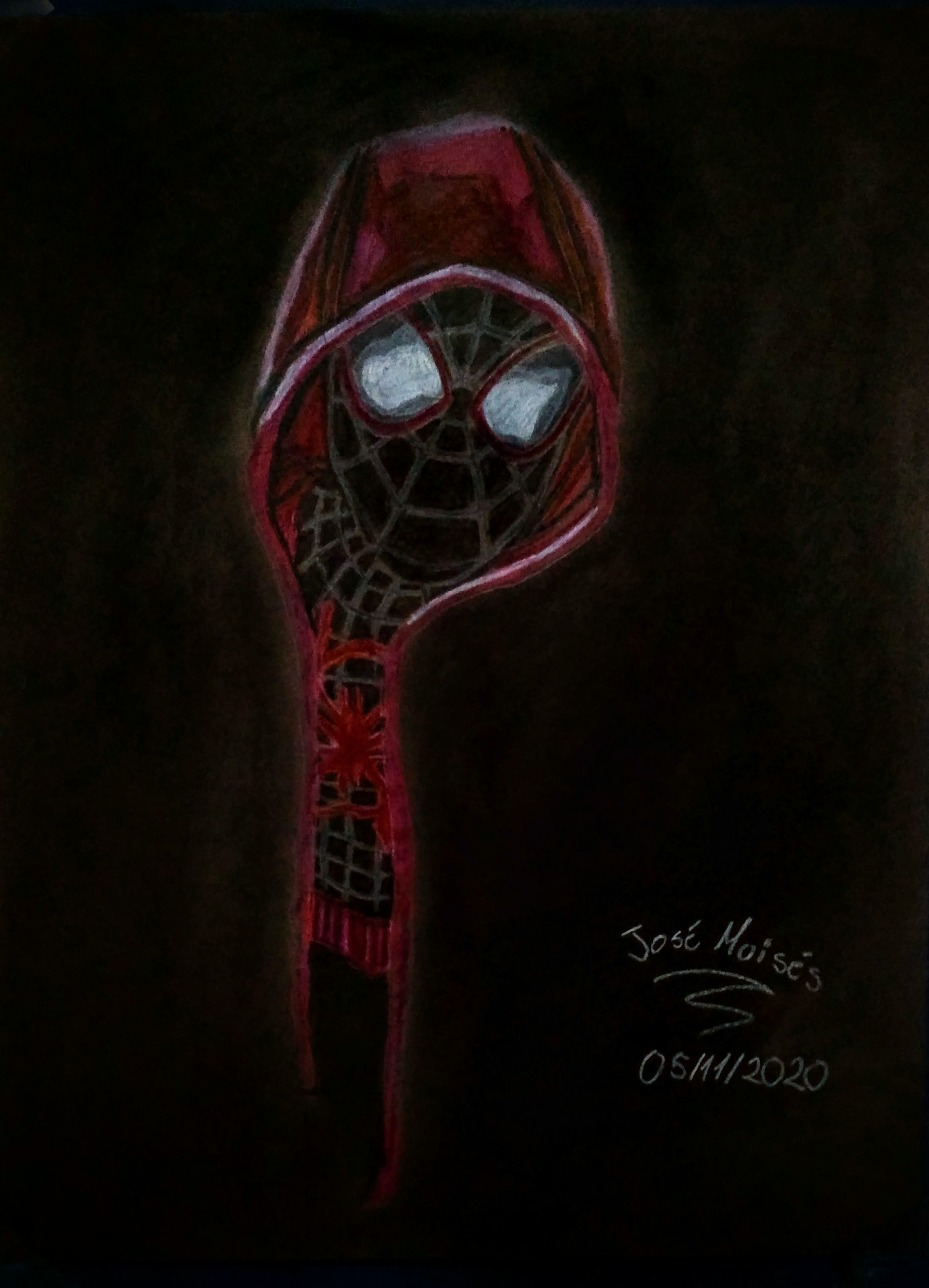 Dibujo de Spiderman (Miles Morales) | PeakD