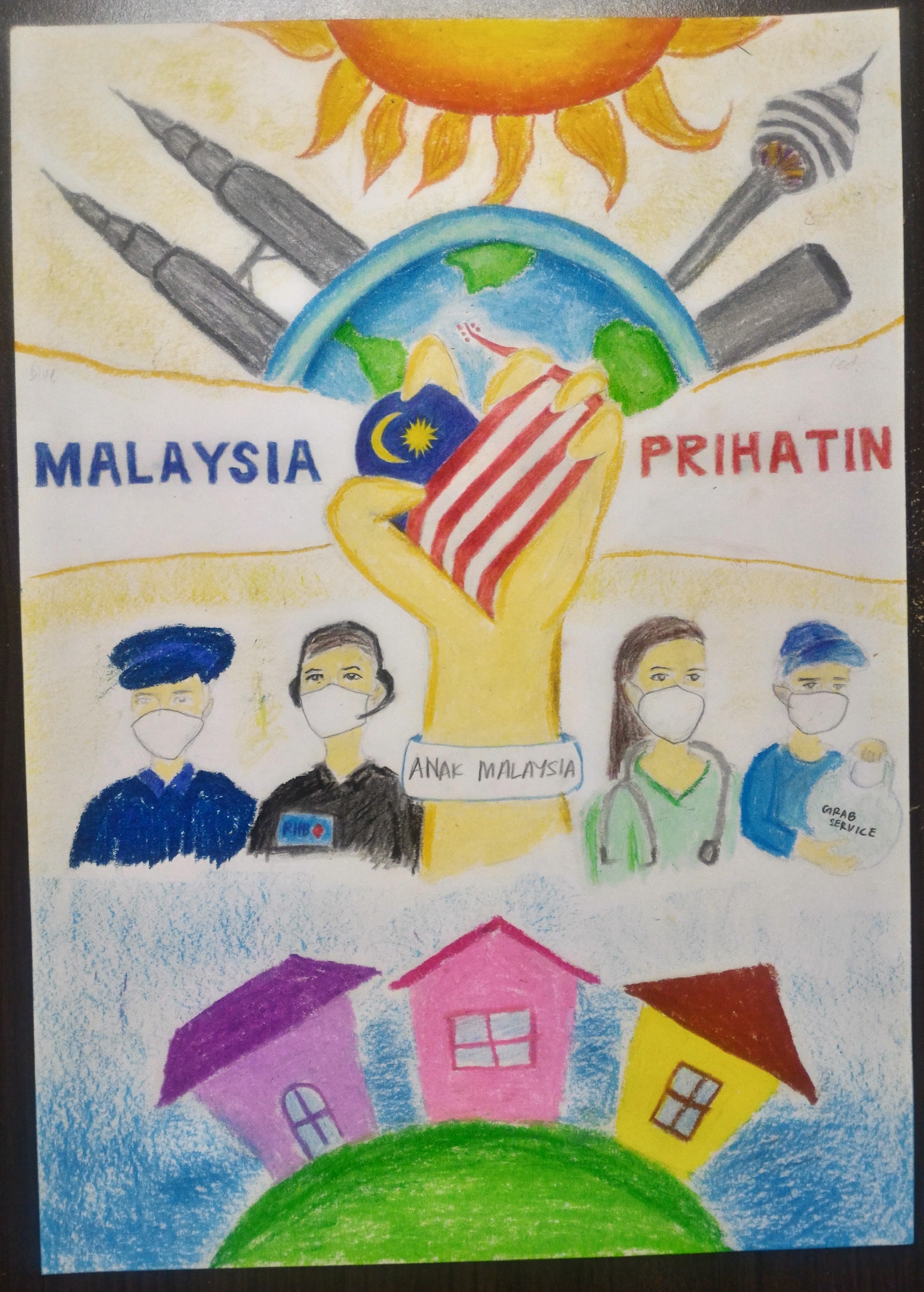 View Malaysia Prihatin Poster Colouring PNG  Prihatinblogs