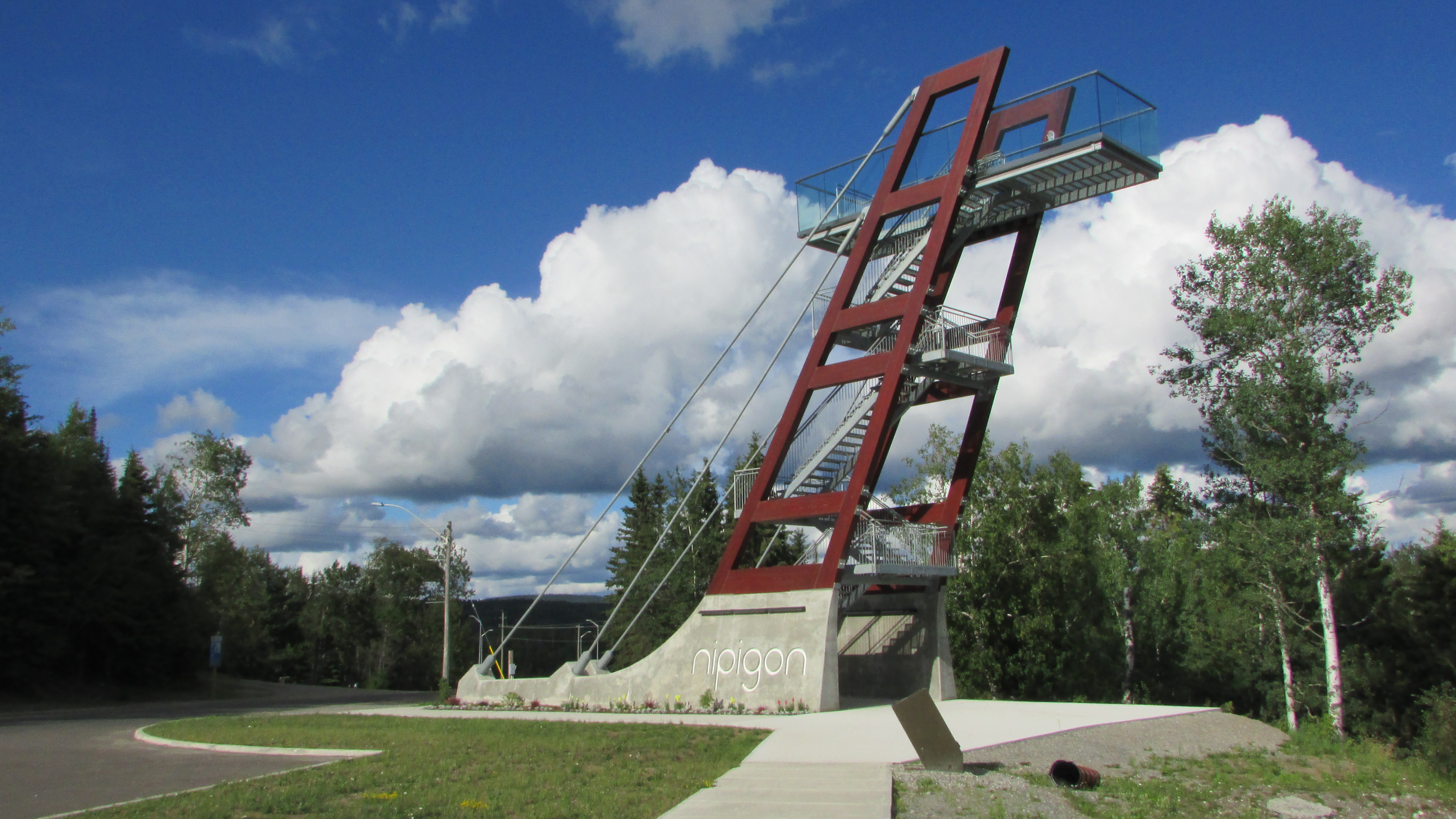 The Nipigon River lookout.JPG