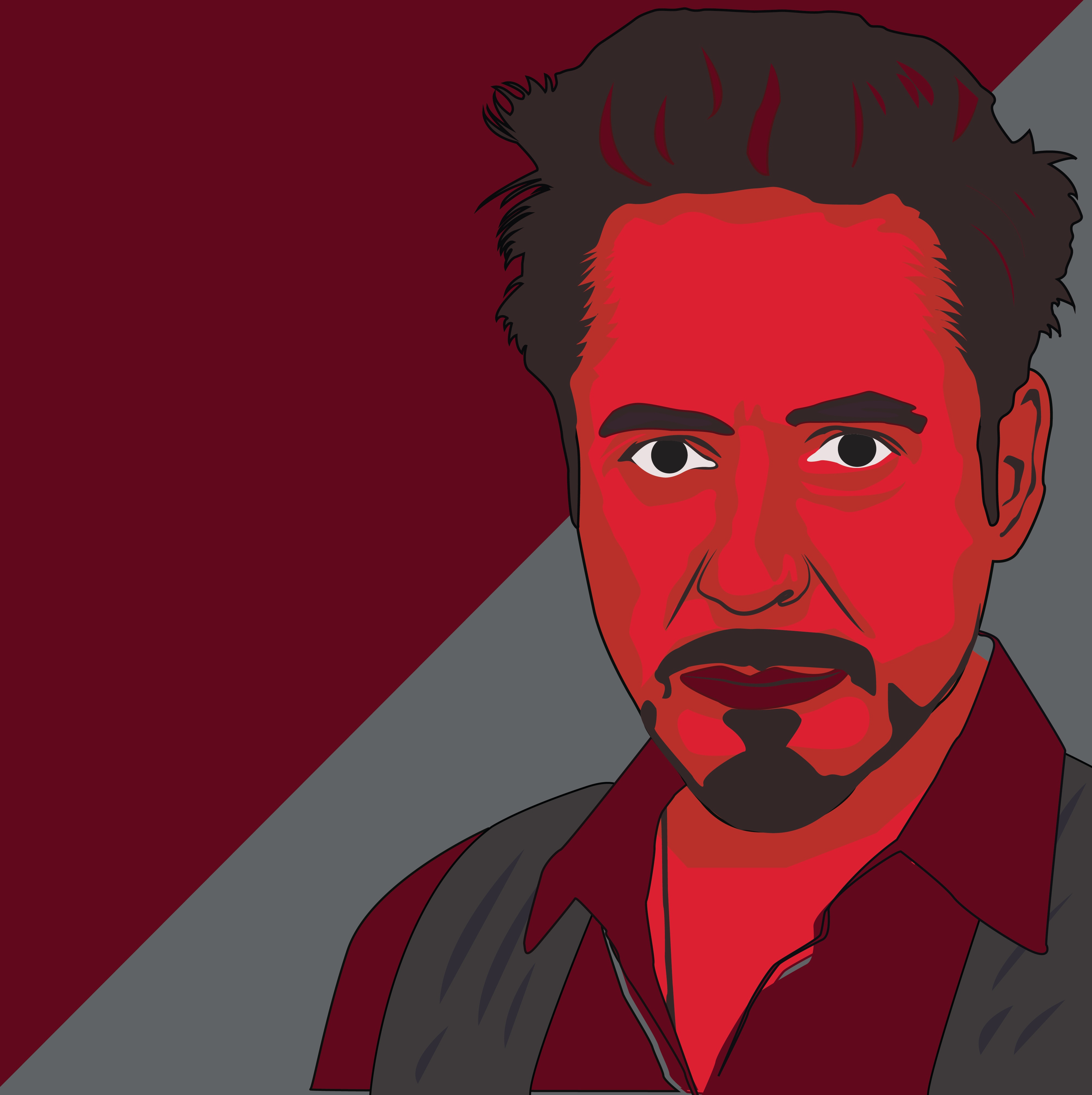 How to Draw Robert Downey Jr (Celebrities) Step by Step |  DrawingTutorials101.com