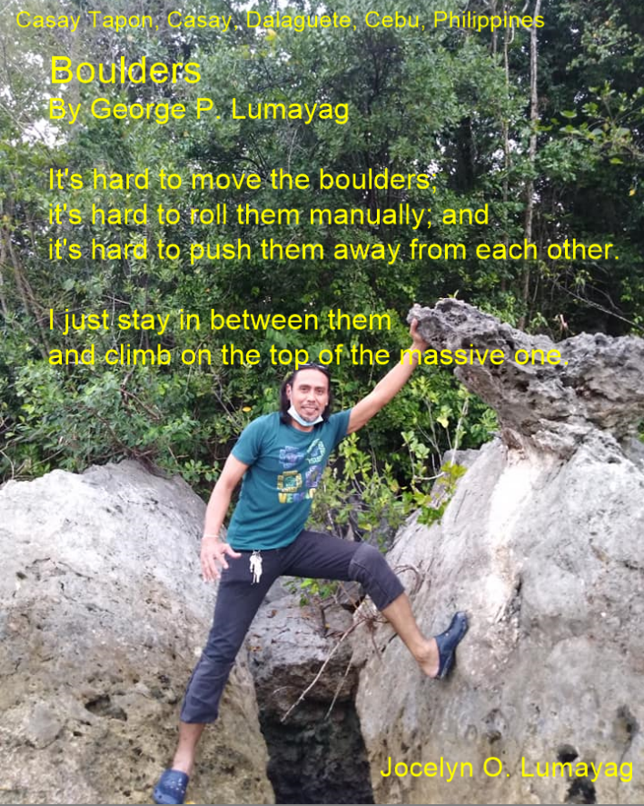 Boulders by George Lumayag and photographed by Jocelyn O. Lumayag.png