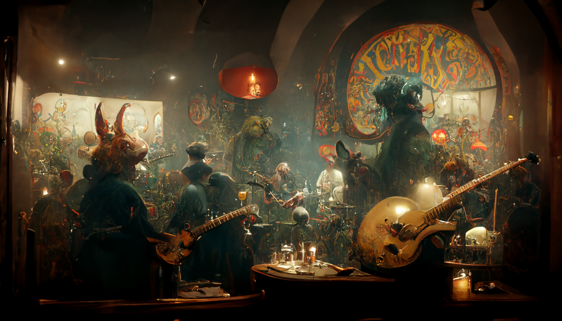 ZenithWombat_A_monster_rock_band_playing_a_gig_in_a_small_bar_i_d3fc958d-83c9-45d1-a591-522b9ee12218.png