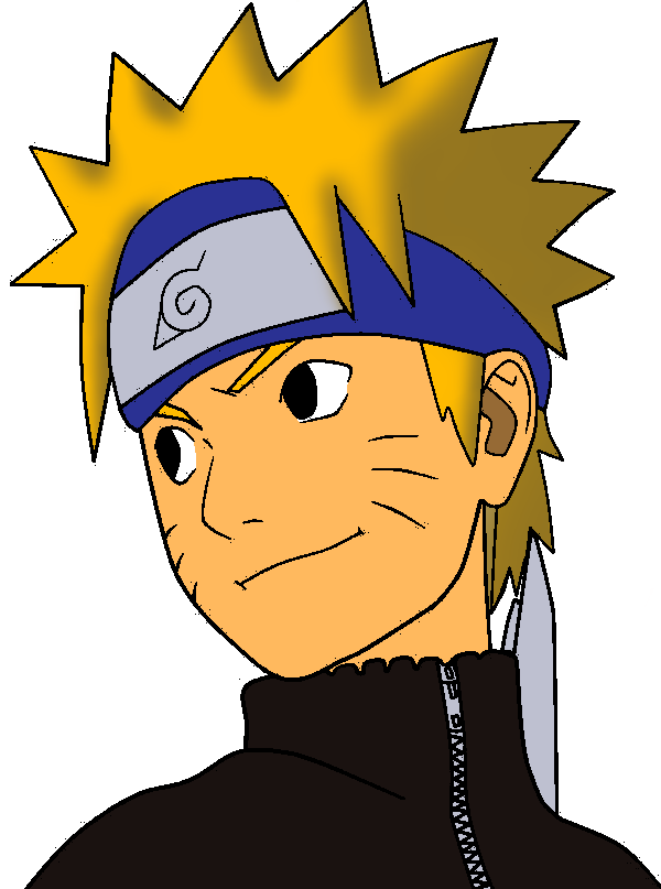 Naruto Uzumaki Face Drawing