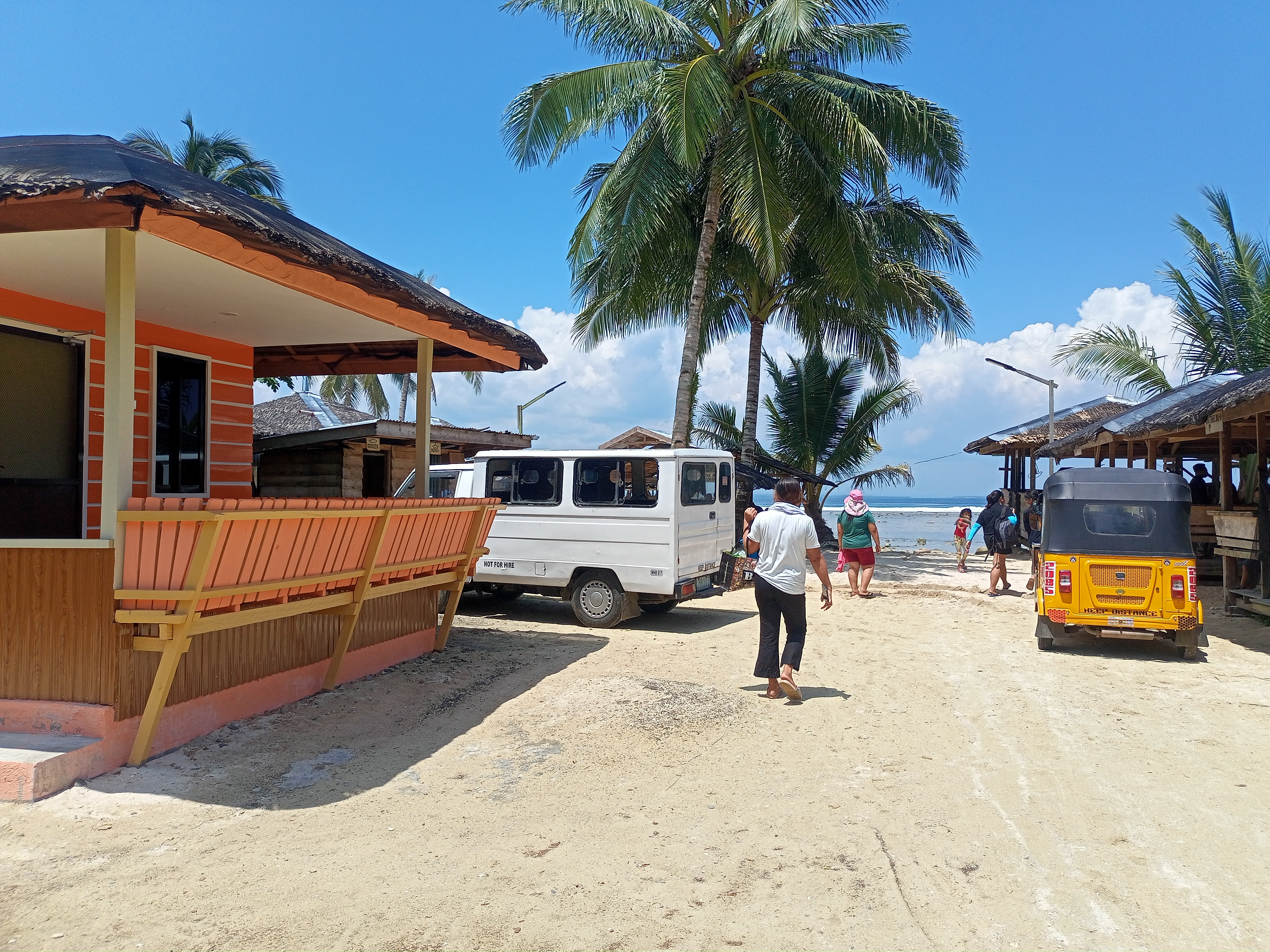 We're heading OLA DE PAZ BEACH RESORT of Lawigan Surigao del Sur ...