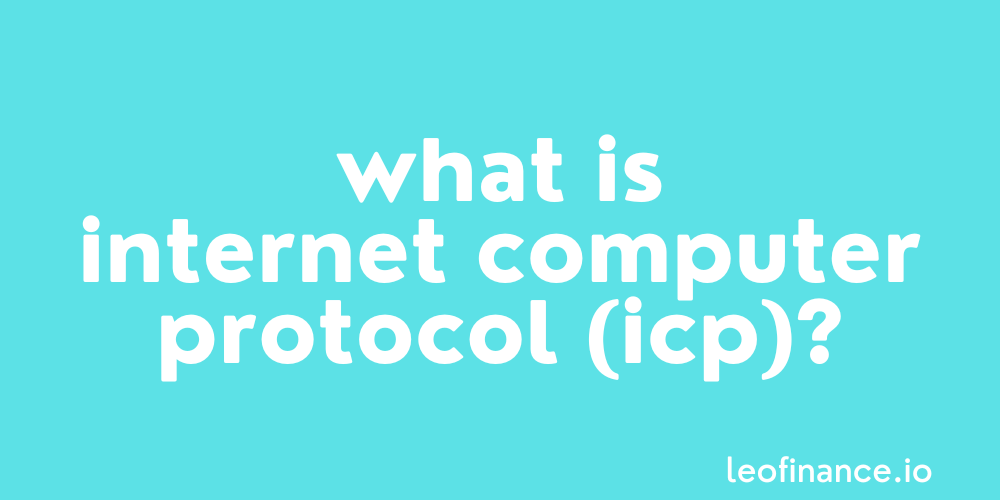 What is Internet Computer crypto (ICP)? - ICP Guide.