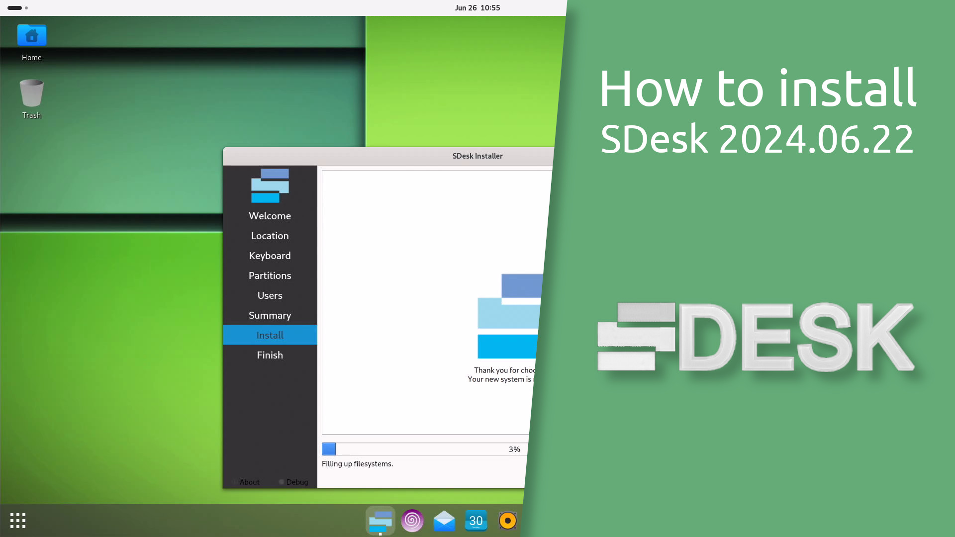 How to install SDesk 2024.06.22