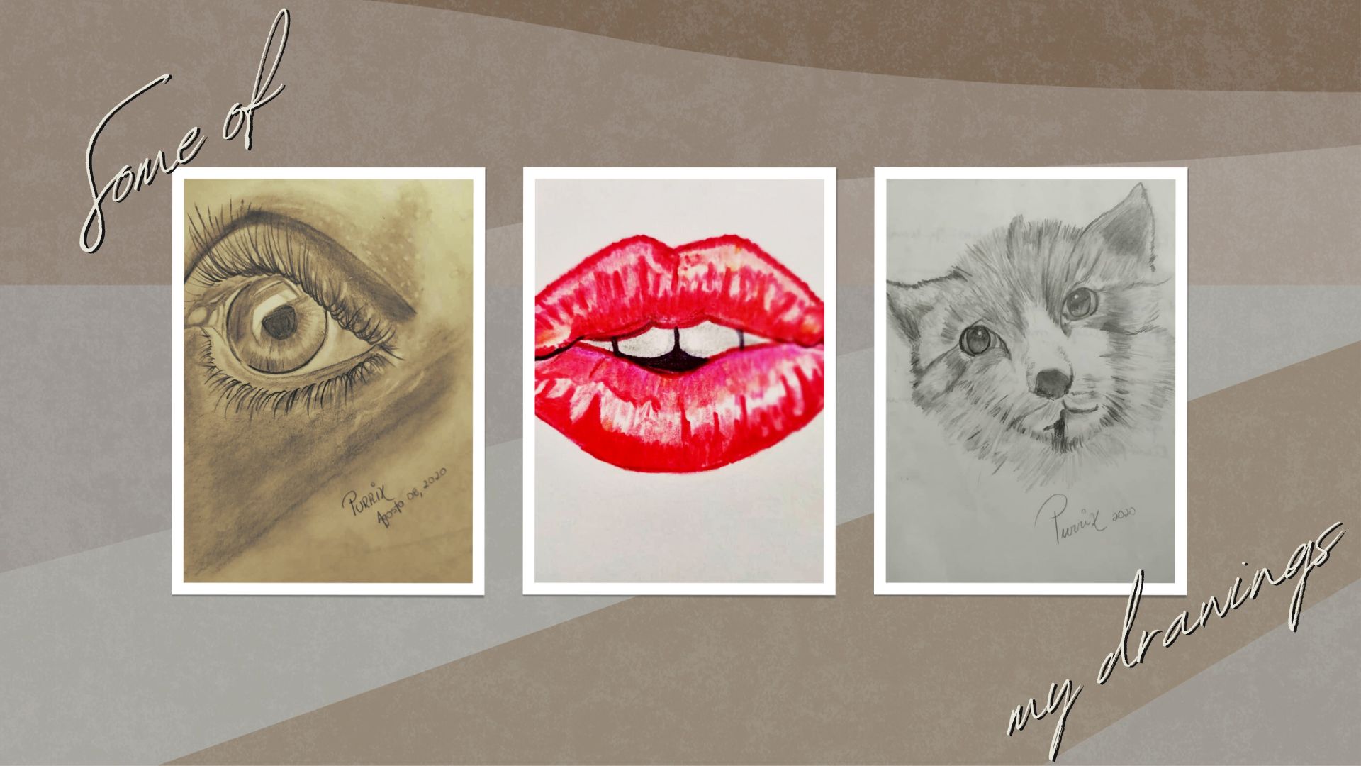 Beige & Brown Aesthetic Moodboard Photo Collage Desktop Wallpaper .jpg