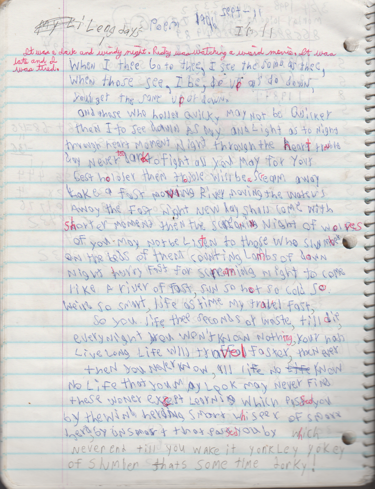 1996-08-18 - Saturday - 11 yr old Joey Arnold's School Book, dates through to 1998 apx, mostly 96, Writings, Drawings, Etc-046.png