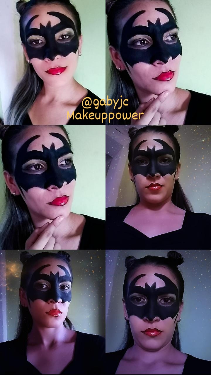 Esp/Eng] Maquillaje inspirado en el caballero de la noche ????Dark Knight  Inspired Makeup — Hive