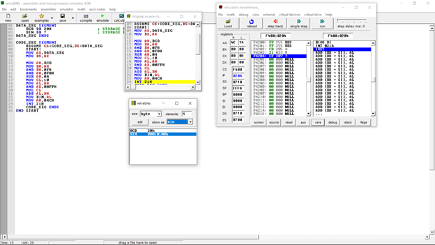 How to convert BCD into binary in 8086 Microprocessor? - STEMGeeks