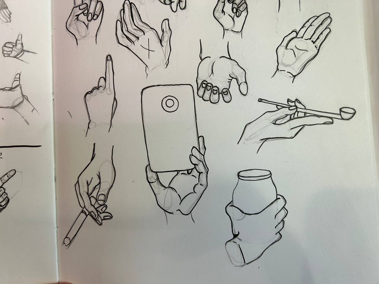 DannyBoy - Some hand practices #hands #drawing #sketch #practice #art #poses  #progress #clipstudiopaint #wacom #fundamentals | Facebook